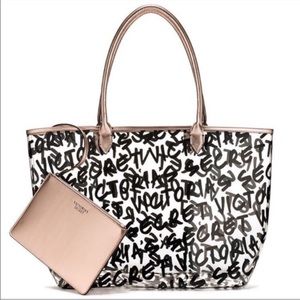 Victoria Secret Clear Tote NWT